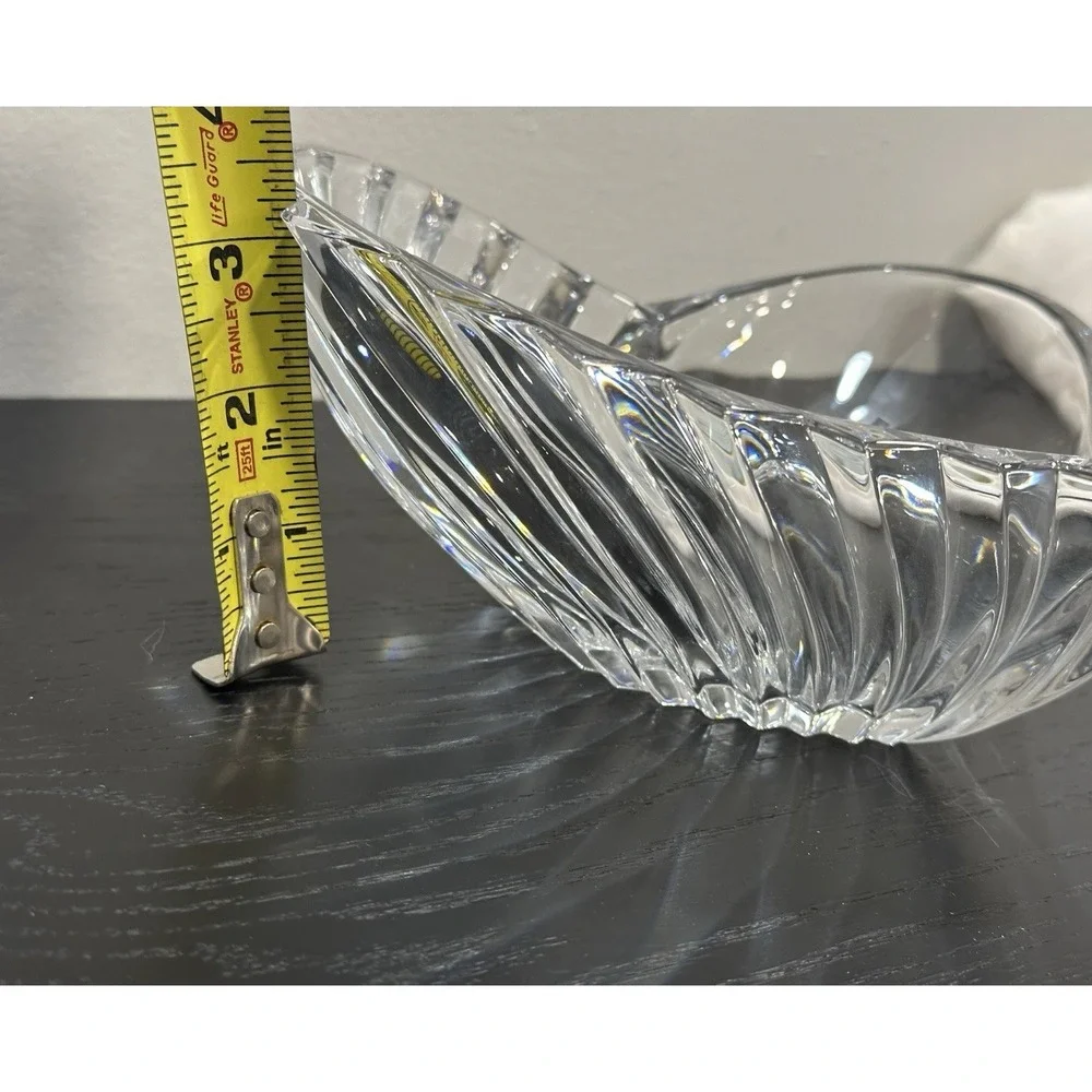 Gorham Crystal Heart Dish 8